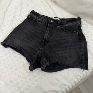 Abercrombie & Fitch Love Curve The 90s Relaxed CutOff Shorts High Rise 27/4